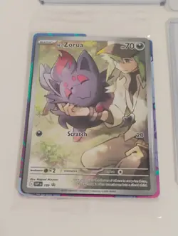 Pokemon Sealed Naganadel/Clefairy/Pikachu/N's Zorua Promo Full Art Holo Cards - Image 3