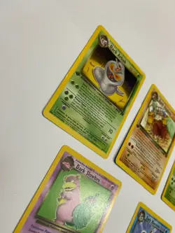 1st Edition Pokemon Team Rocket RARE Lot Dark Dugtrio Vileplume Bastoise Slowbro - Image 3