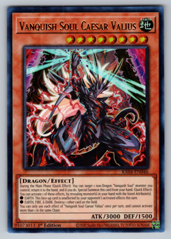 Vanquish Soul Caesar Valius Yugioh RA04-EN046 - PICK YOUR RARITY NM - Image 4