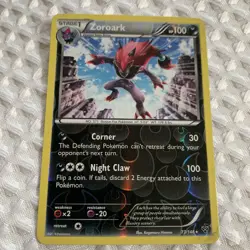 Pokemon TCG Zoroark XY Base Set 73/146 Reverse Holo Rare - Image 1