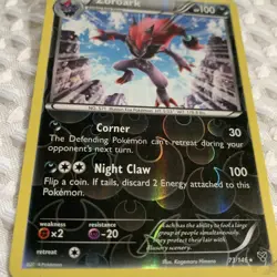 Pokemon TCG Zoroark XY Base Set 73/146 Reverse Holo Rare - Image 2