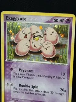Exeggcute 33/112 Pokemon TCG EX Firered & Leafgreen Reverse Holo - Image 2