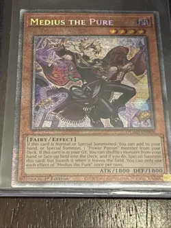 Yugioh Medius the Pure DUAD-EN008 Starlight Rare 1st Edition NM - Image 2