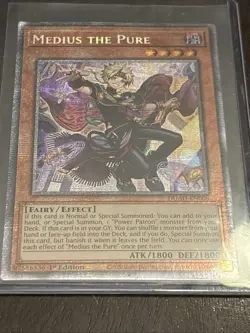 Yugioh Medius the Pure DUAD-EN008 Starlight Rare 1st Edition NM - Image 4