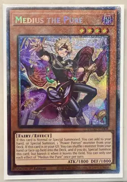 Yugioh Medius the Pure DUAD-EN008 Starlight Rare 1st Edition NM - Image 1