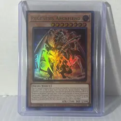 Yugioh Regenesis Archfiend Ultra Rare 1st Ed NM Alliance Insight ALIN-ENSP1 - Image 1