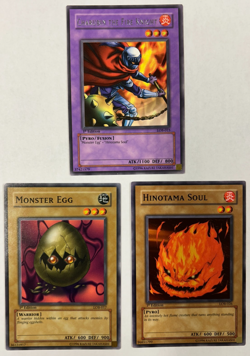 Yugioh LOB-015 Charubin the Fire Knight 1st Ed. Vintage Orig. Mint out of Pack + - Image 1