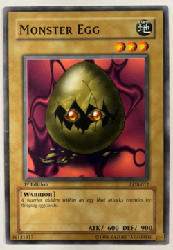 Yugioh LOB-015 Charubin the Fire Knight 1st Ed. Vintage Orig. Mint out of Pack + - Image 4