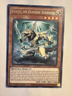Flogos, the Ogdoadic Boundless ANGU-EN003 Ancient Guardians Yugioh NM - Image 1