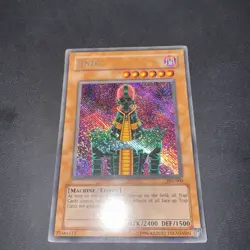 2004 YuGiOh! Pharaoh's Servant Secret Rare Jinzo Holo PSV-000 - Reverse Foil - Image 1