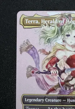Terra, Herald of Hope 204 -Borderless- Final Fantasy Magic The Gathering MTG - Image 2