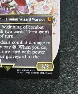 Terra, Herald of Hope 204 -Borderless- Final Fantasy Magic The Gathering MTG - Image 4
