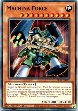 Machina Force - SR10-EN007 - Common - 1st Edition - Yugioh - Image 1