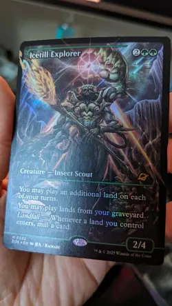 MTG - Icetill Explorer - FOIL Showcase Rare #362 English - Edge of Eternities NM - Image 3