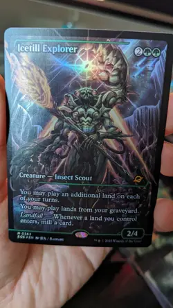 MTG - Icetill Explorer - FOIL Showcase Rare #362 English - Edge of Eternities NM - Image 4