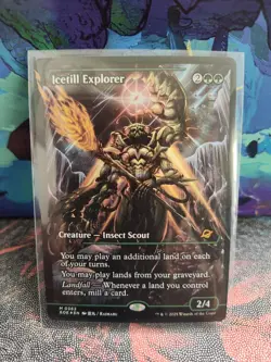 MTG - Icetill Explorer - FOIL Showcase Rare #362 English - Edge of Eternities NM - Image 1