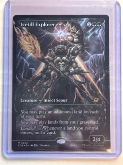 MTG - Icetill Explorer - FOIL Showcase Rare #362 English - Edge of Eternities NM - Image 1