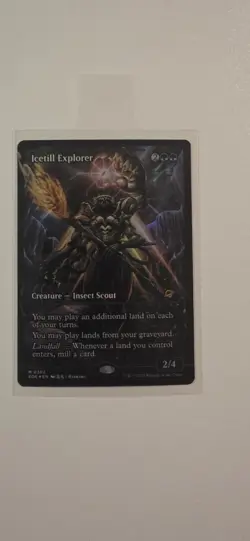 MTG - Icetill Explorer - FOIL Showcase Rare #362 English - Edge of Eternities NM - Image 1