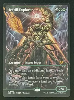 MTG - Icetill Explorer - FOIL Showcase Rare #362 English - Edge of Eternities NM - Image 1