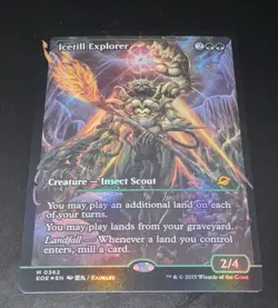 MTG - Icetill Explorer - FOIL Showcase Rare #362 English - Edge of Eternities NM - Image 2