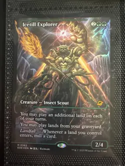 MTG - Icetill Explorer - FOIL Showcase Rare #362 English - Edge of Eternities NM - Image 1