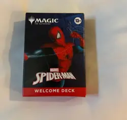 SDCC 2025 Magic Gathering Spider-Man Peter Parker Welcome Starter Deck Hasbro - Image 1