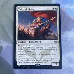 Voice of Victory Tarkir: Dragonstorm Regular - Image 1