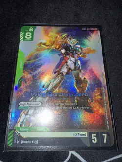 Wing Gundam Zero GD01 024 LR Gundam Card Game - Newtype Rising - Image 1