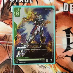 Wing Gundam Zero GD01 024 LR Gundam Card Game - Newtype Rising - Image 2