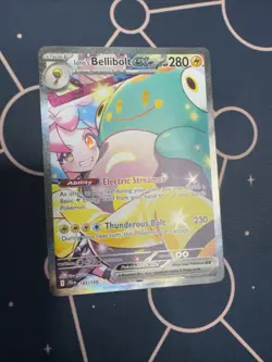 Iono's Bellibolt EX 183/159 Journey Together Holo English TCG Card - Image 2