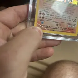 Charizard Pokemon Card (1999) Base Set Holo - CGC 3.5 Grade - Image 5