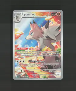 Lycanroc 166/159 Journey Together Full Art Ultra Rare Holo Pokemon Card NM - Image 1