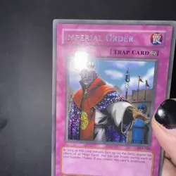 Yugioh Imperial Order PSV-104 Secret Rare REVERSE SECRET / name misprint - Image 3