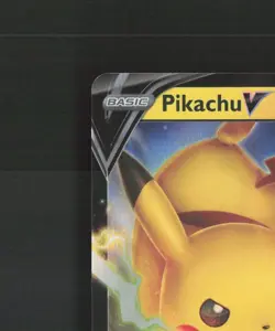 Pikachu V 043/185 Vivid Voltage Ultra Rare Holo Pokemon Card NM - Image 3