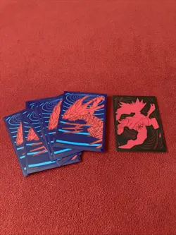 Ten-(10) Sword & Shield Darkness Ablaze ETB Individual Card Sleeve Pokemon Bonus - Image 1