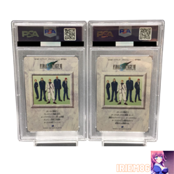 PSA 9 Turks Gathering Final Fantasy VII Trading Card Game Square Enix Japan 1997 - Image 2