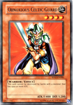 Obnoxious Celtic Guard - RP02-EN086 - Rare - Yugioh - Image 1