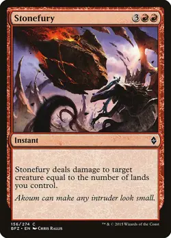 [MTG] Stonefury (156) (BFZ) LP-HP - Image 1