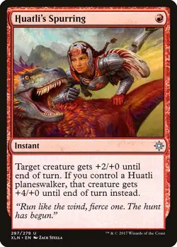 [MTG] Huatli's Spurring (287) (XLN) LP-HP - Image 1
