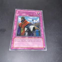Yugioh Imperial Order PSV-104 Secret Rare REVERSE SECRET MISPRINT #7 - Image 1