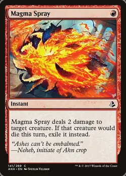 [MTG] Magma Spray (141) (AKH) LP-HP - Image 1