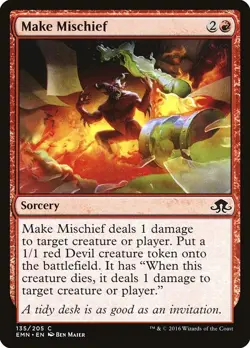 [MTG] Make Mischief (135) (EMN) LP-HP - Image 1