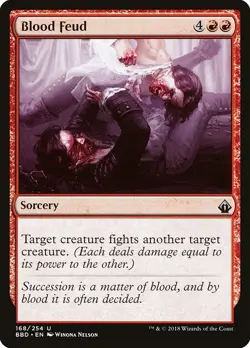[MTG] Blood Feud (168) (BBD) LP-HP - Image 1