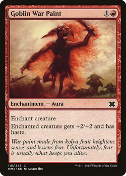 [MTG] Goblin War Paint (115) (MM2) LP-HP - Image 1