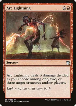 [MTG] Arc Lightning (097) (KTK) LP-HP - Image 1