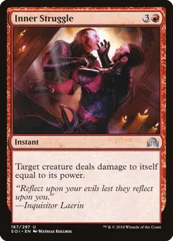 [MTG] Inner Struggle (167) (SOI) LP-HP - Image 1