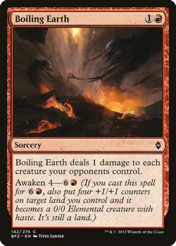[MTG] Boiling Earth (142) (BFZ) LP-HP - Image 1