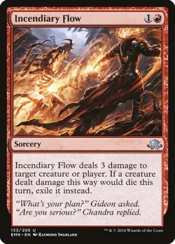 [MTG] Incendiary Flow (133) (EMN) LP-HP - Image 1
