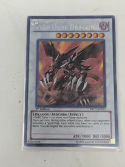Yugioh-Void Ogre Dragon PRC1-EN021 Secret Rare 1st Edition - Image 1