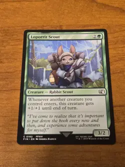 MTG Final Fantasy - Loporrit Scout - FIN 192 - Regular - Image 1